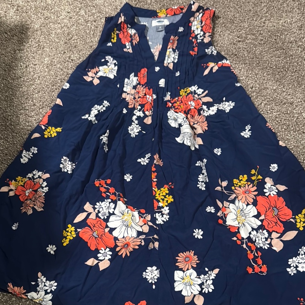 Floral Sleeveless Shirt